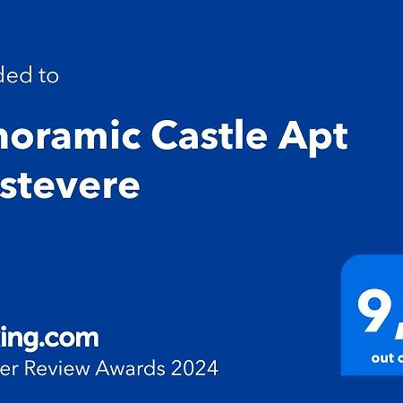 Panoramic Castle Apt Trastevere روما المظهر الخارجي الصورة