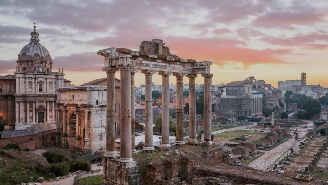 Panoramic Castle Apt Trastevere روما المظهر الخارجي الصورة